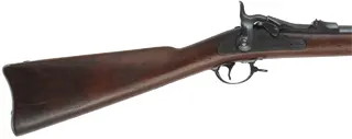 U.S. Model 1873 Springfield Infantry Rifle
caliber .45-70 Gov't, 32" barrel,
walnut stock, bright bore, Buffington sight